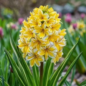 Гиацинт Кримсон Тайфун купить по цене от 2099р. в интернет-магазине «Посадика» с доставкой почтой в в Каслие и по всей России – [изображение №1].