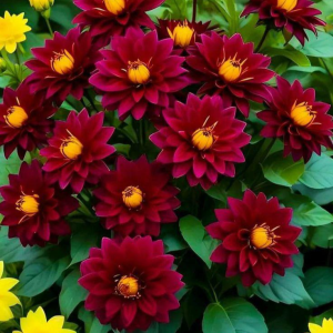 Георгин Вуцапо купить по цене от 327р. в интернет-магазине «Посадика» с доставкой почтой в в Каслие и по всей России – [изображение №1].